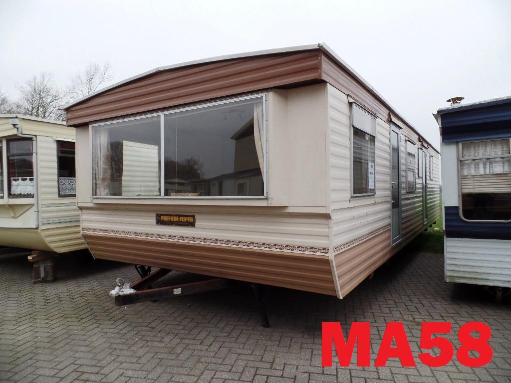 Diverse modellen Atlas stacaravans en chalets tot 6 personen