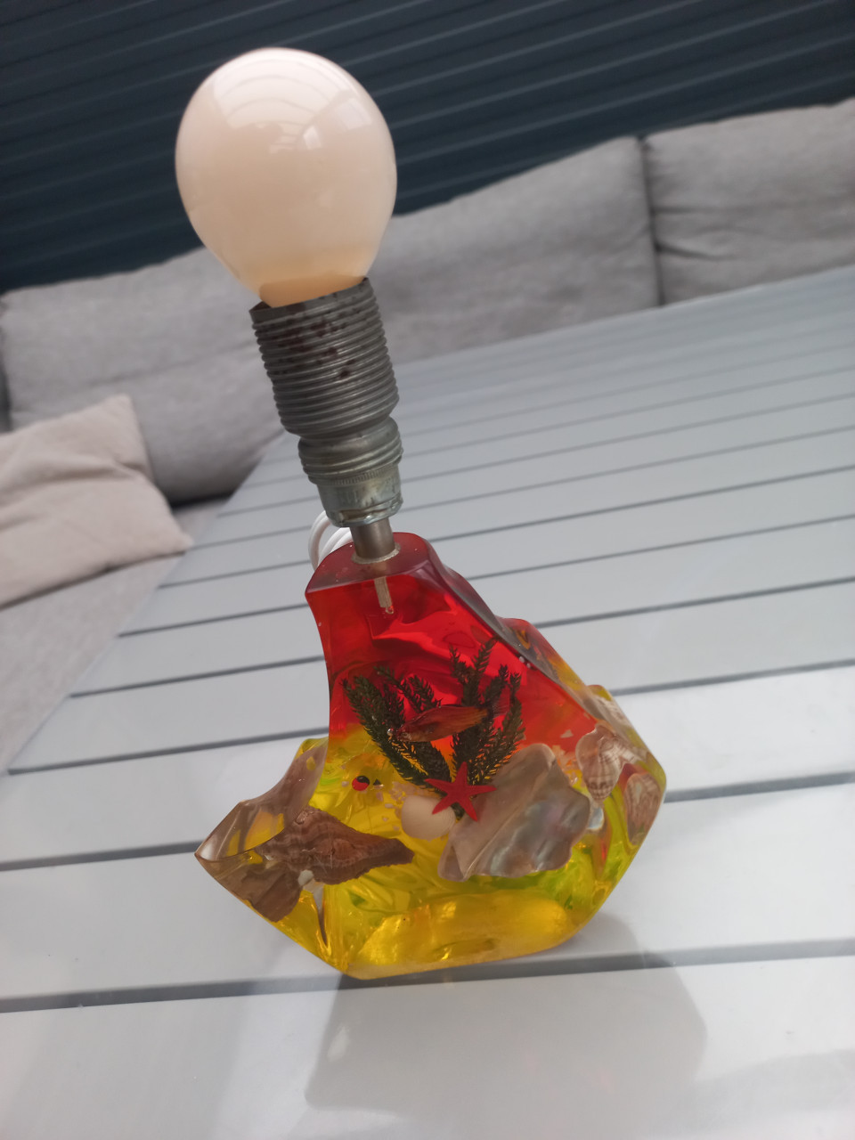 Vintage lampvoet.