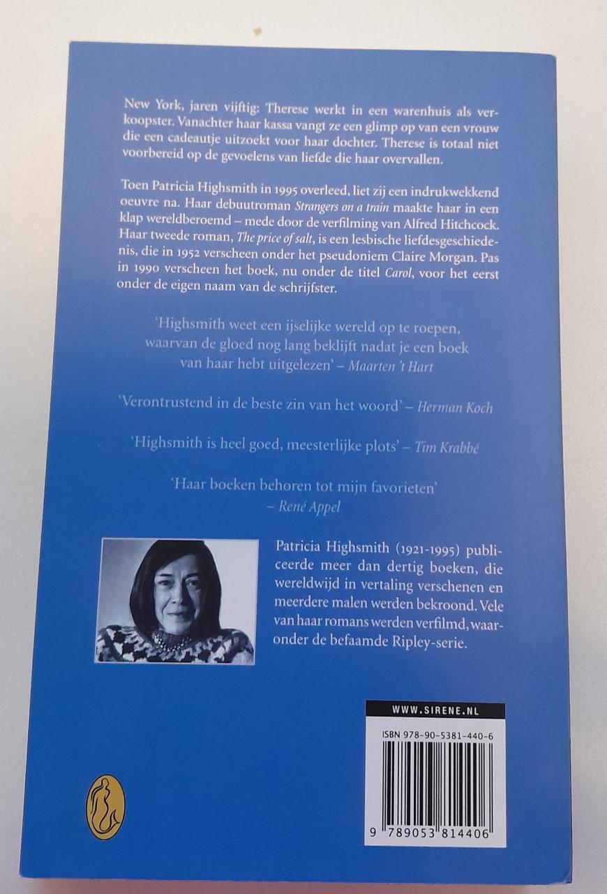 Patricia Highsmith - Carol.