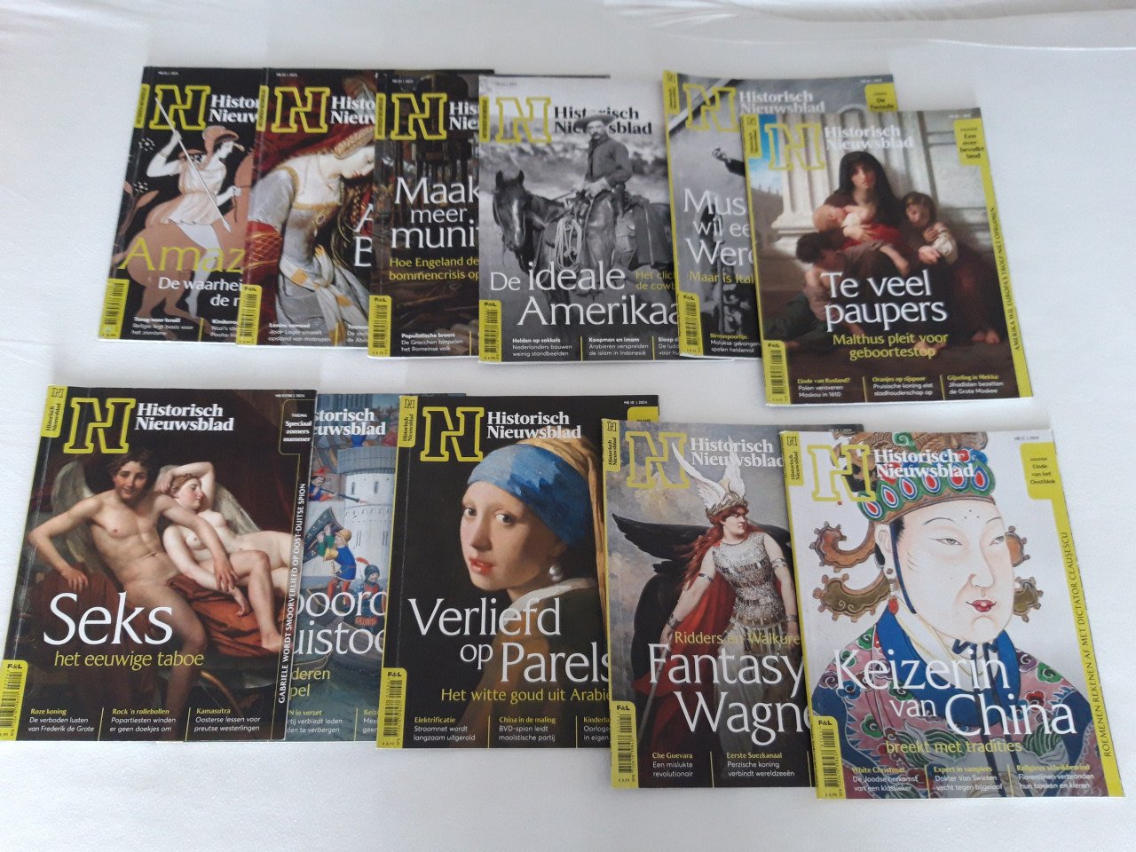 Historisch Nieuwsblad 2024 ! Complete jaargang