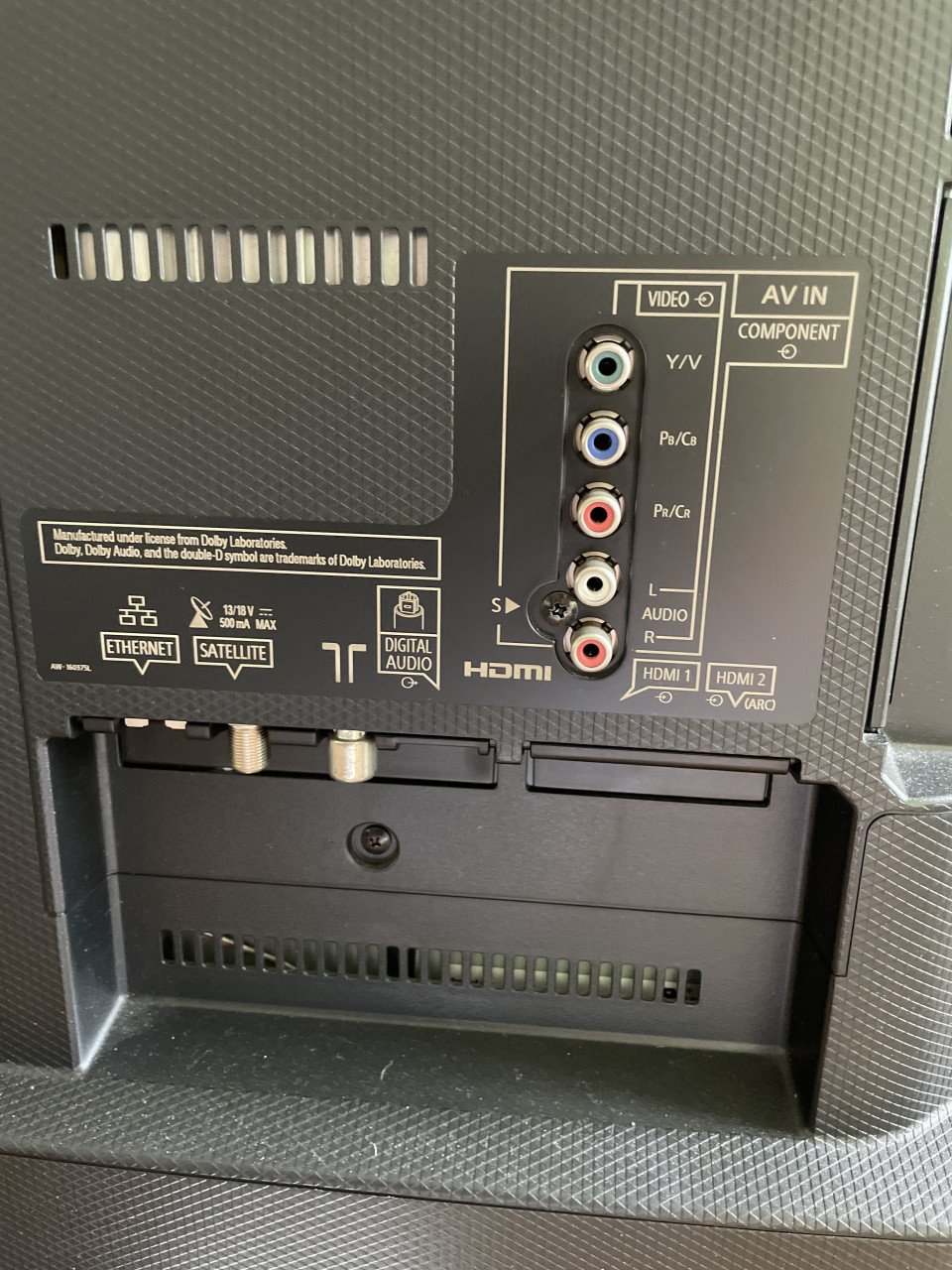 Panasonic TV 40 inch zwart/zilver