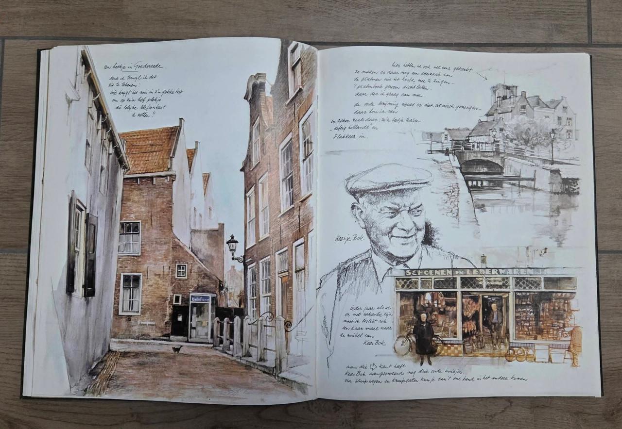 Boek Rien Poortvliet 'van de hak op de tak'.