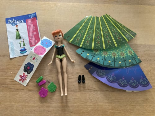Doh-Vinci set Anna Frozen (excl. vullingen/pistool)