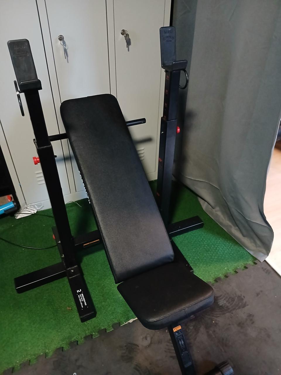 Inklapbare bench press