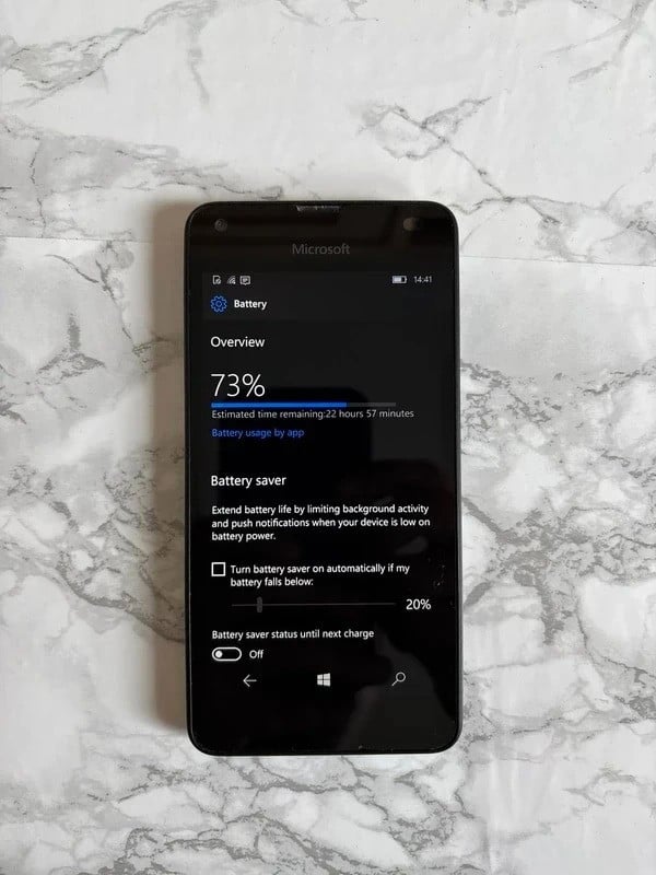 Microsoft Lumia 550 📱 Zwart – 7GB Opslag