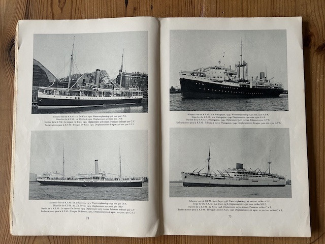 De schepen die wij bouwden 1875 - 1950   Gedenkboek