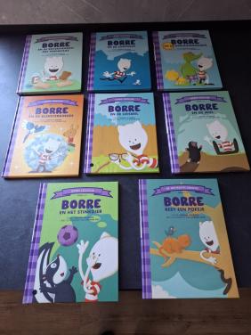 Set 8 Borre boekjes