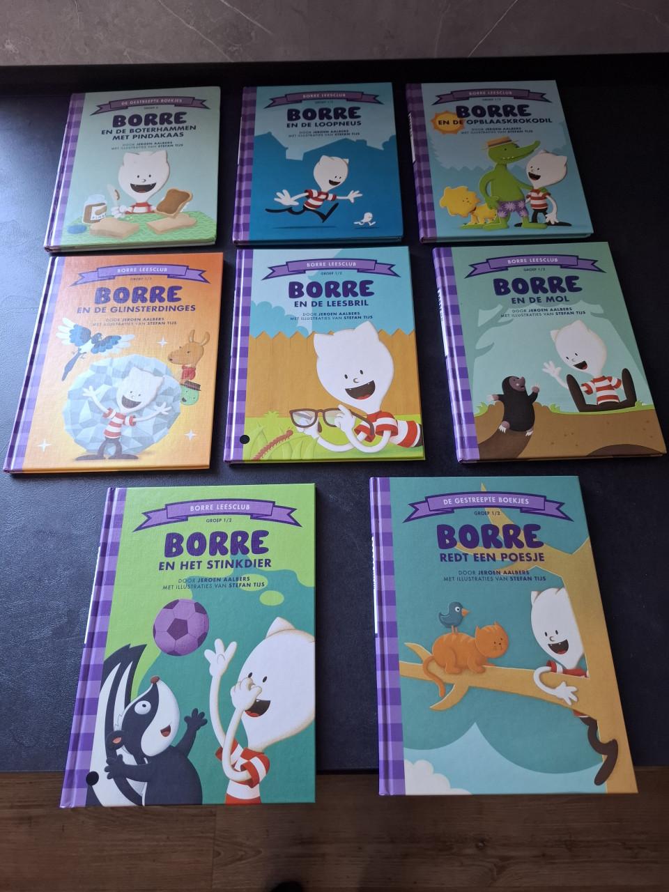 Set 8 Borre boekjes