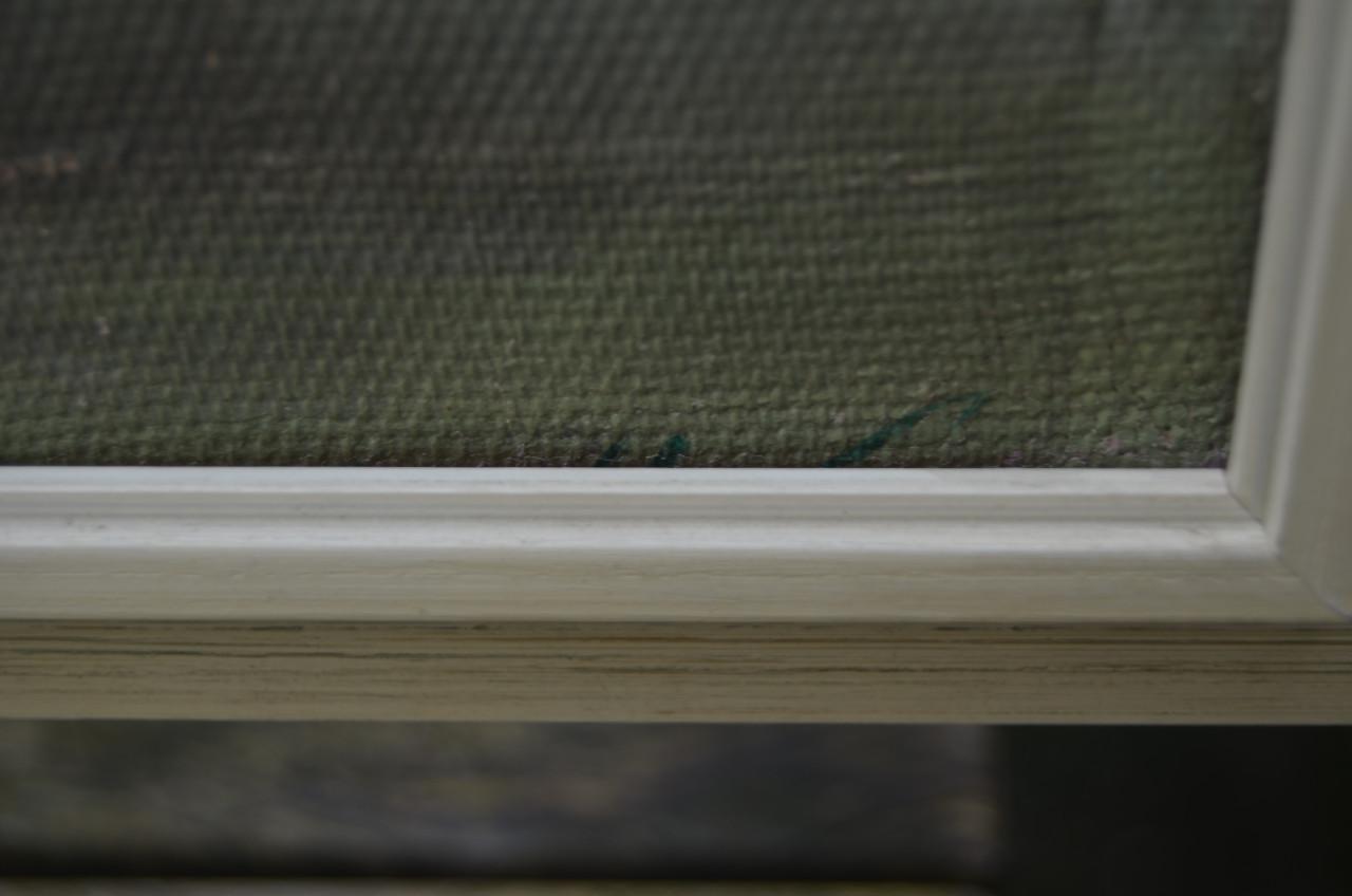 Indische school 'zicht op een rivier'