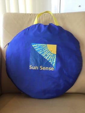 Pop up strand tent