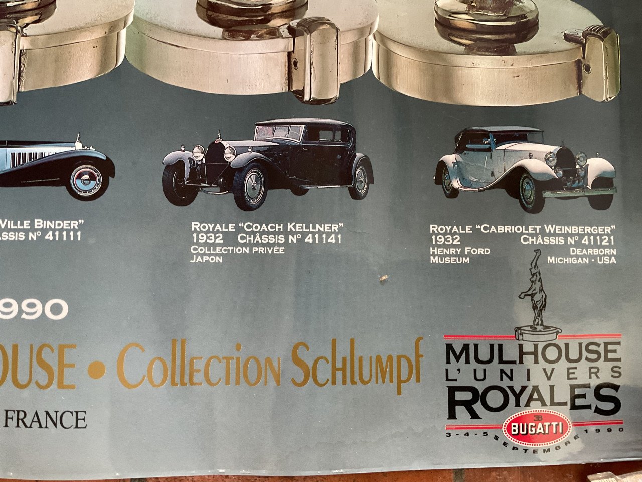 Bugatti Mulhouse tentoonstelling affiche