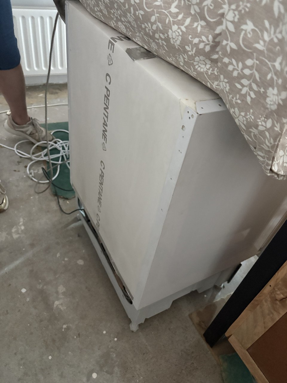 Inbouw koelkast met vriesvak h85xb60 werkt prima.