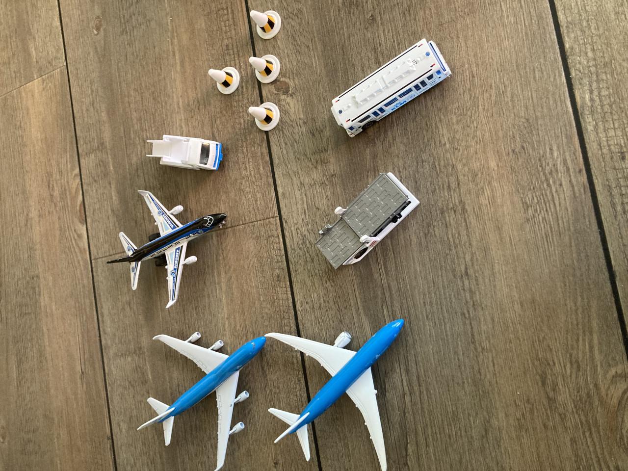 KLM vliegtuigen set