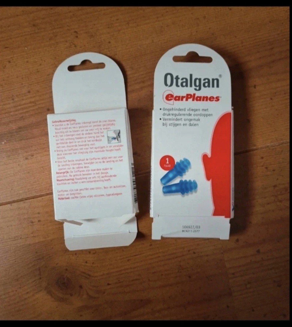 Earplanes vliegtuig oordopjes