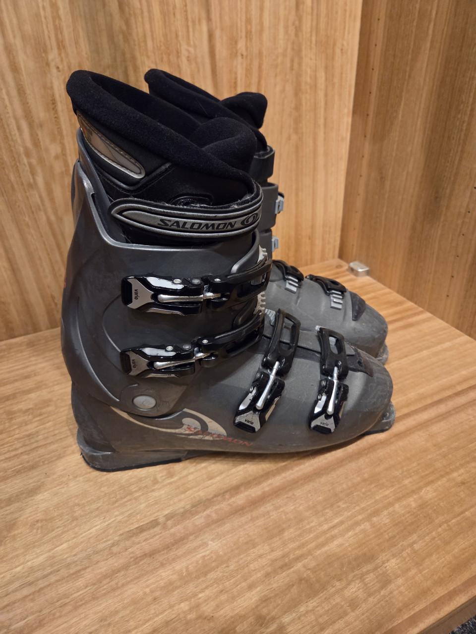 Salomon heren skischoen maat 30/30,5 gratis ski-tas