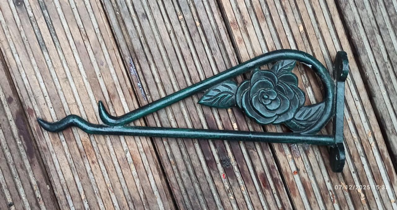 Metalen wandhaak - 39 cm