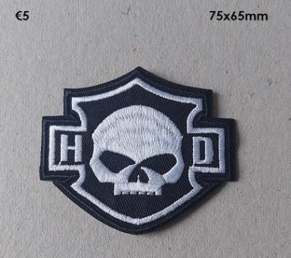 Harley Davidson Opnaai Patches