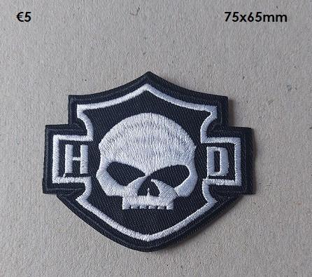 Harley Davidson Opnaai Patches