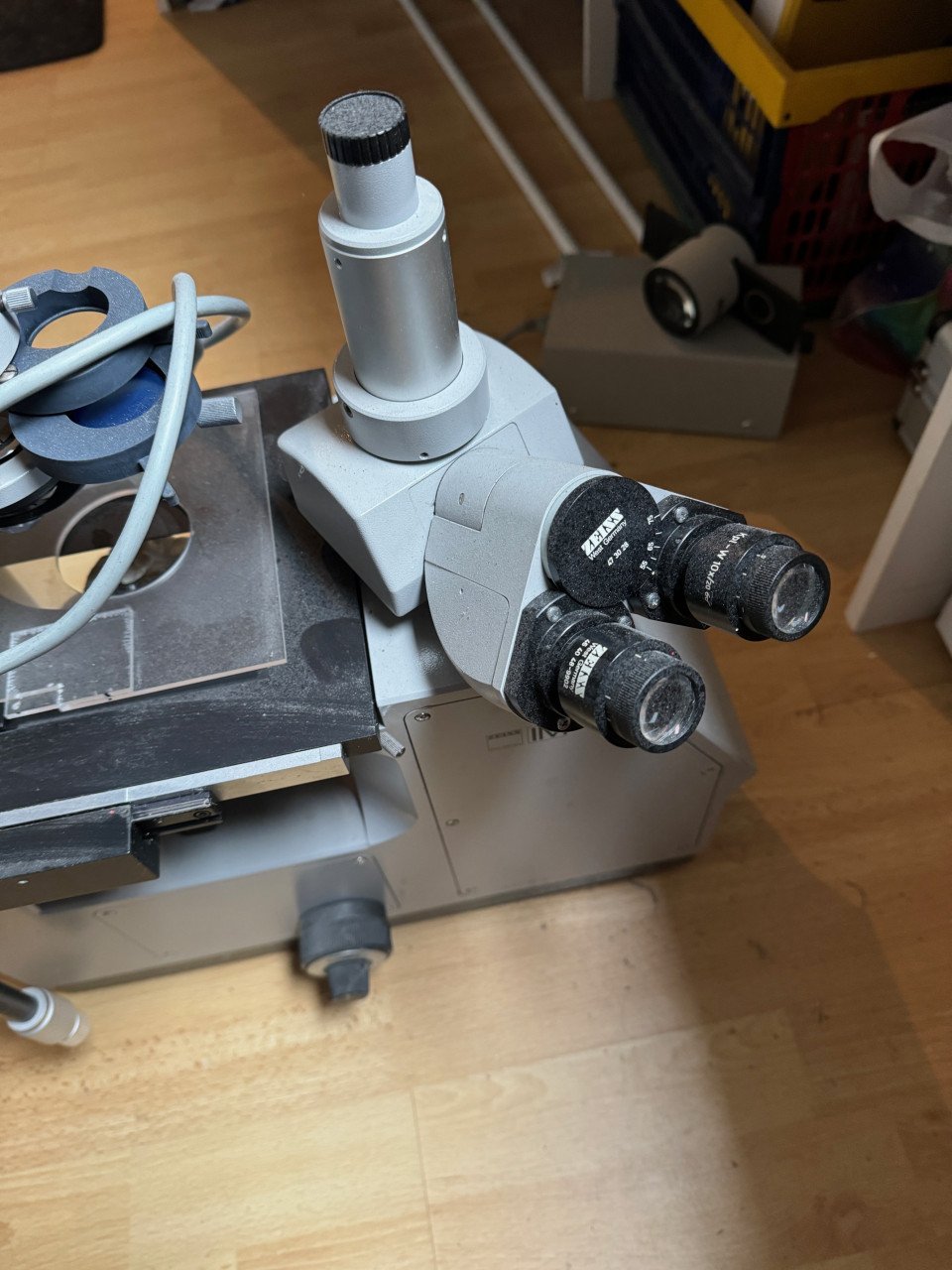 Zeiss IM (omkeermicroscoop)