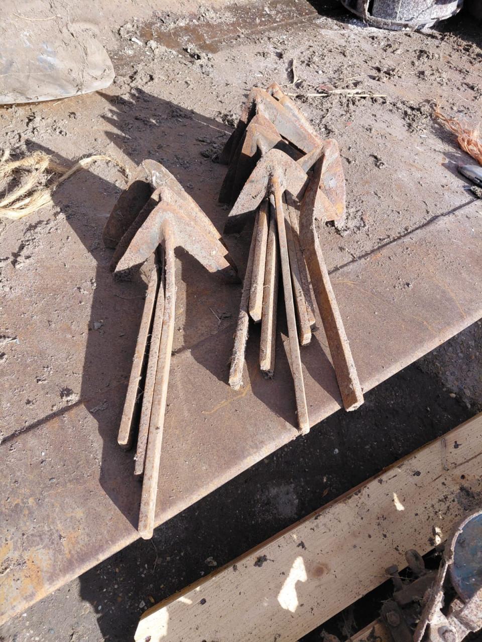 Schoffelonderdelen en parallellogrammen