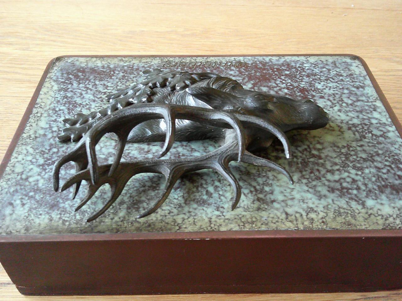 JAGERSDOOSJE MET BURLEND HERT,JAREN '30