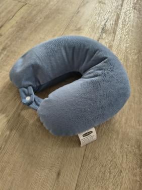 Spilbergen reiskussen blauw, als nieuw! Nekkussen, auto reis