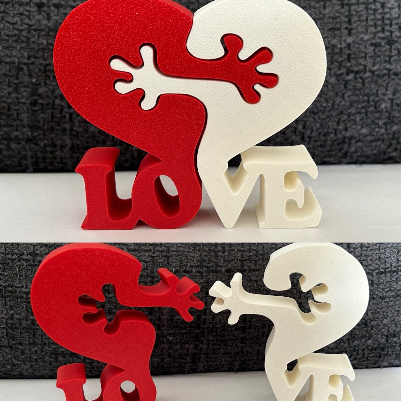 3D printing “Liefdes” cadeaus.