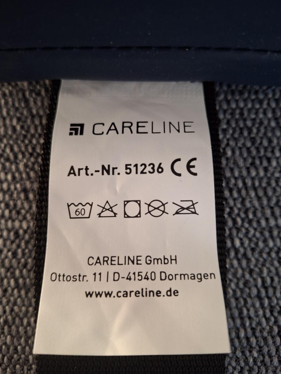 Opvouwbare valmat 185x60x5 cm, caretex