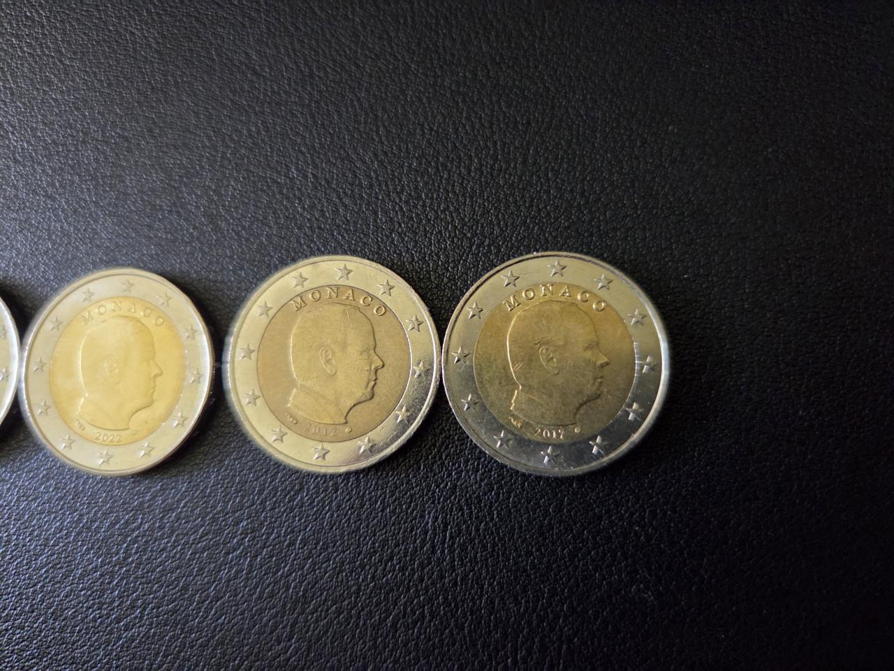 2 euro munten, Monaco