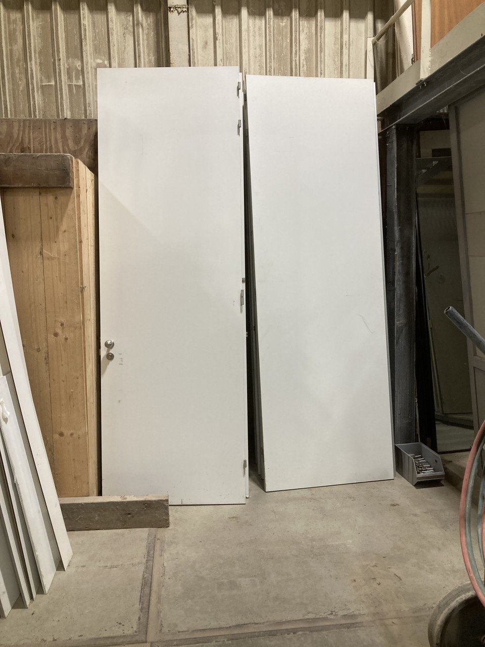 Set dubbele deuren
