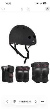 Skate set - Eight ball Combo Pack (maat S/M)