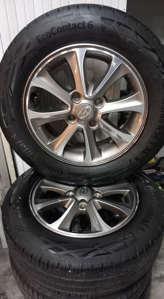 Velgen en banden hyundai i10 bj 2016 175-65-14