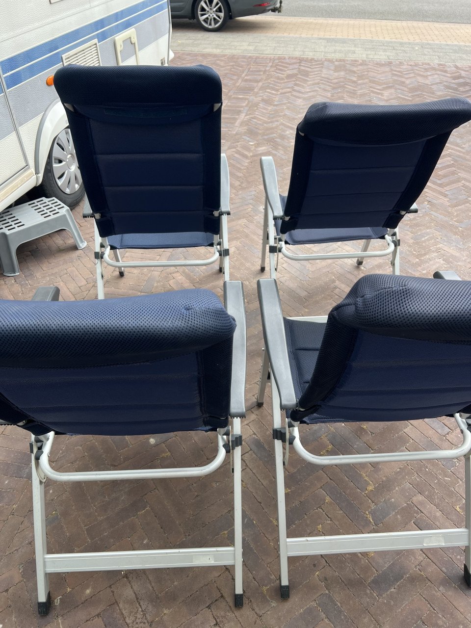 4 stuks campingstoelen