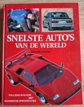 Snelste auto's van de wereld, door John McGovren