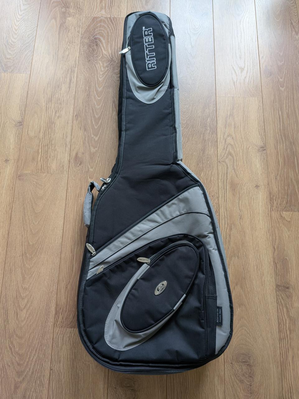 Akoestische 4-snarige basgitaar, merk Sigma