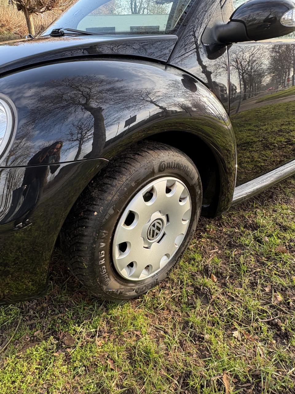 Volkswagen New Beetle, 117.000km, leer, airco, 1,6 benzine