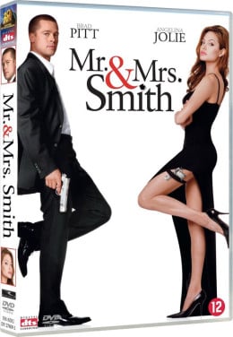 DVD Mr. & Mrs Smith ( 1 keer bekeken)