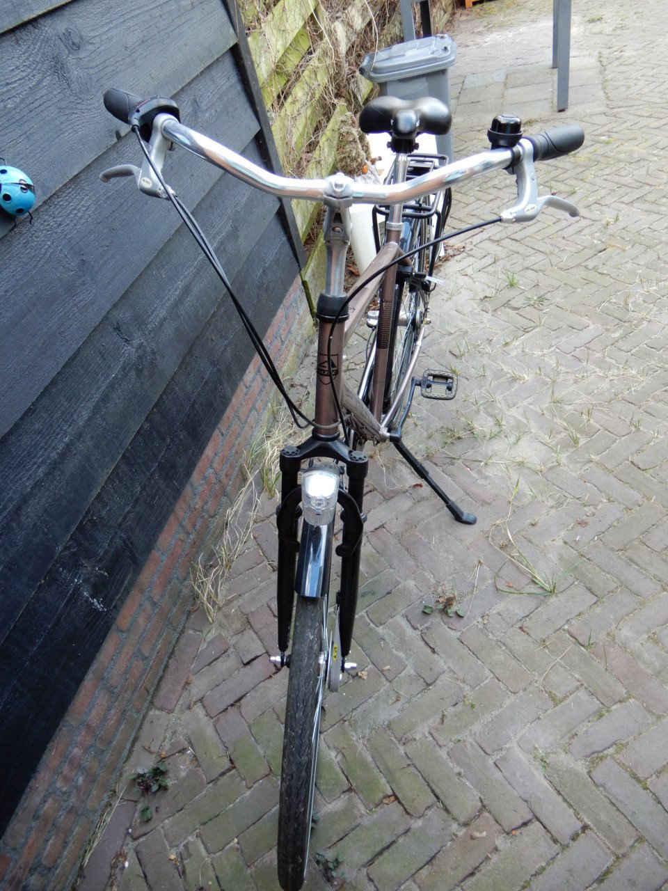 Altec Walesa 28 inch, 52 cm herenfiets / fiets 3 vers. bruin