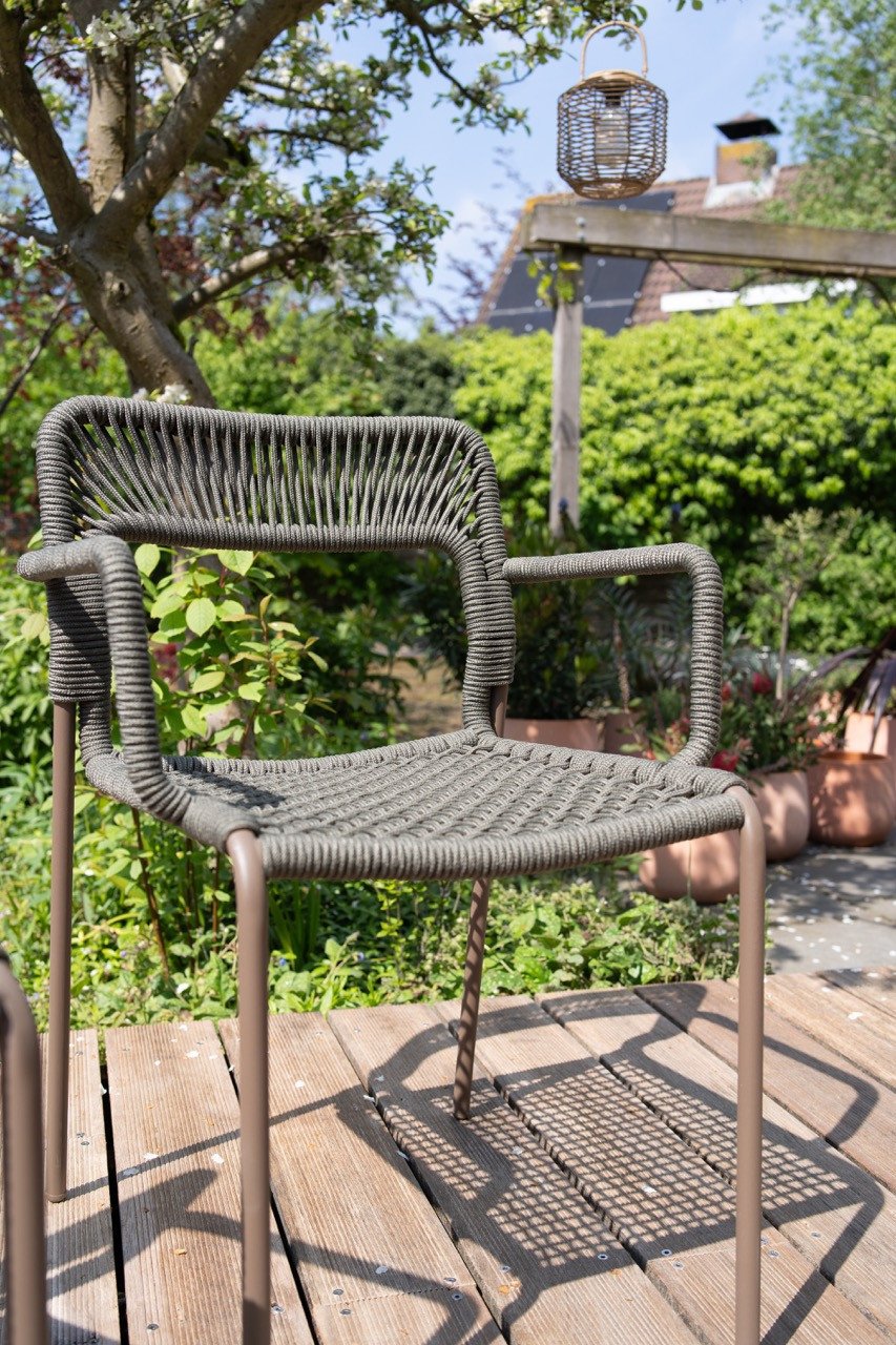 NIEUW 6x Cailin Kave Home tuinstoelen - groen