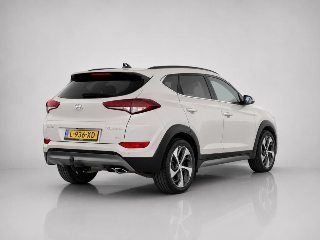 Hyundai Tucson 1.6 t-gdi premium 4wd automaat incl. trekhaak + panodamadak!