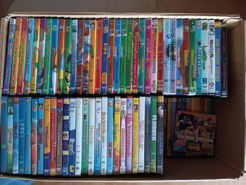 Kinder dvd's 145 stuks