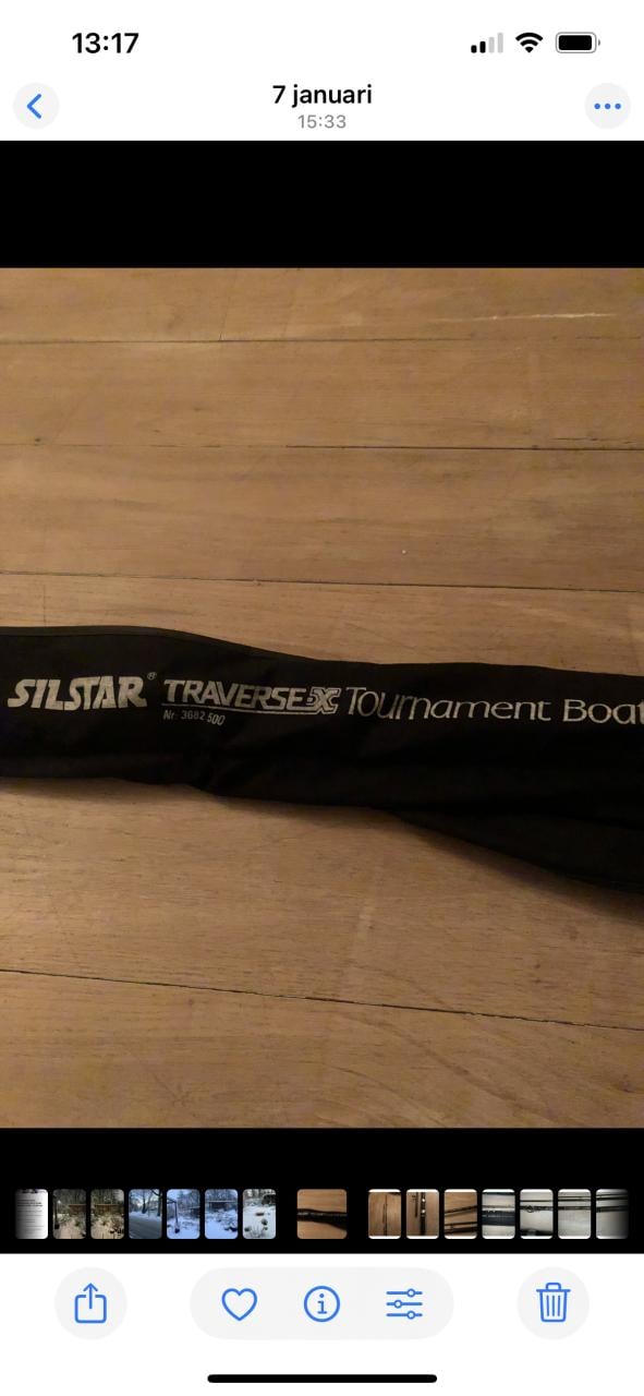 Te koop twee maal silstar traverse x5 meter zeehengel in zeer goede staat