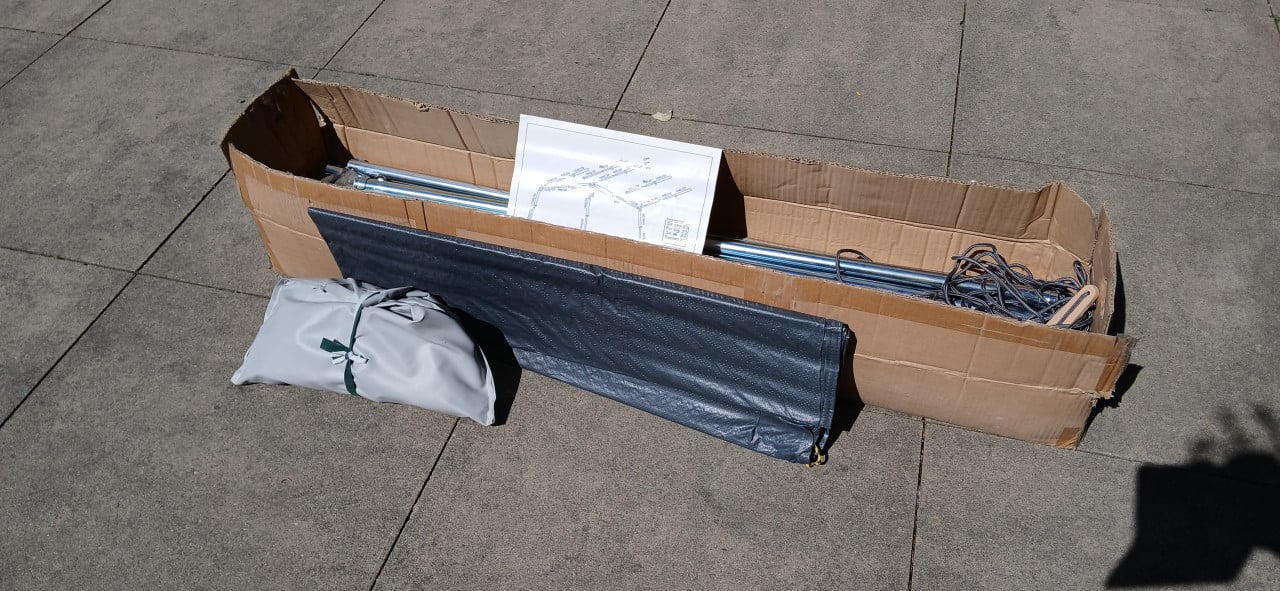 Splinternieuwe Gerjak B&B design 925 voortent met frame