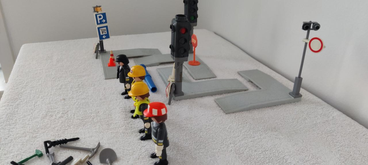 Playmobil werkzaamheden