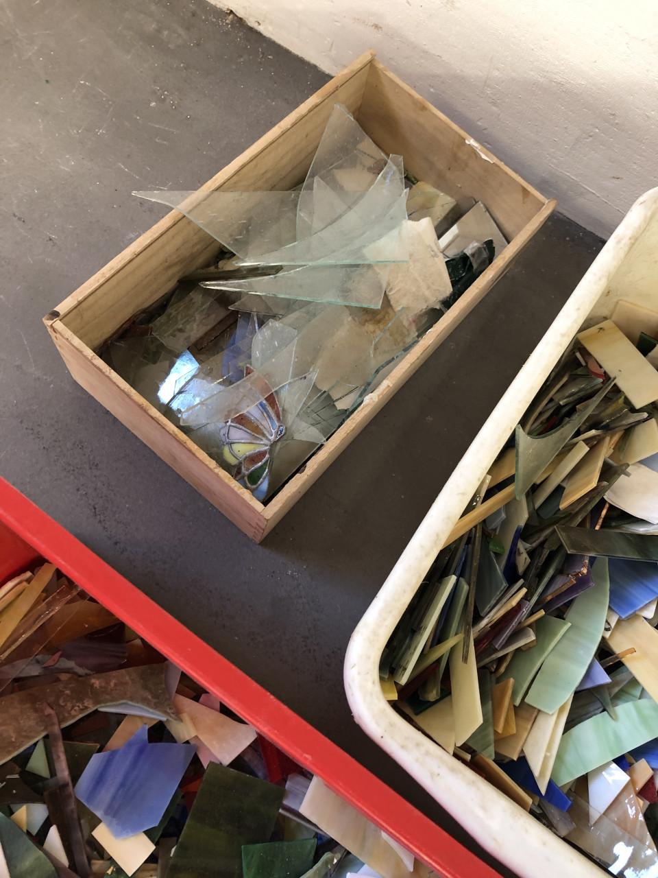 Glas voor glas in lood