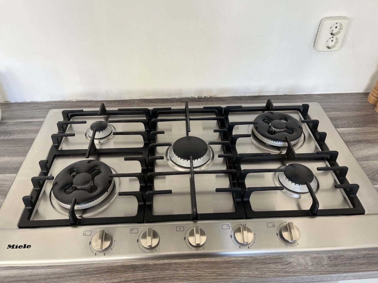 Miele 5pits gasfornuis