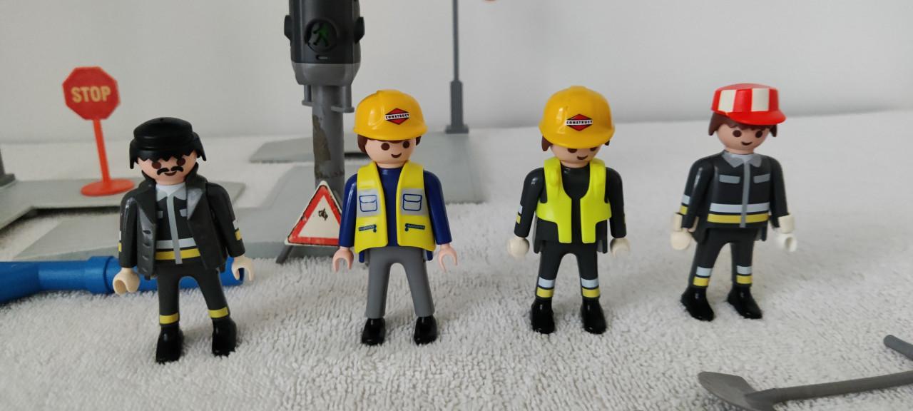 Playmobil werkzaamheden
