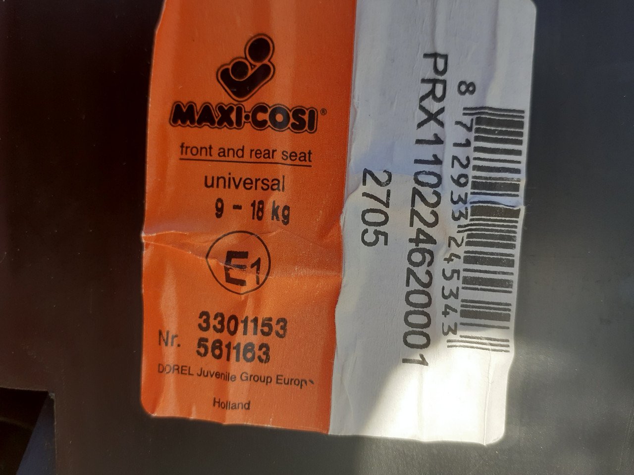 Autostoeltje maxi-cosi
