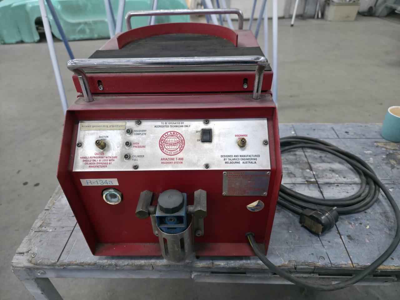 T-800 Airco Recovery System – Professioneel (R134a)