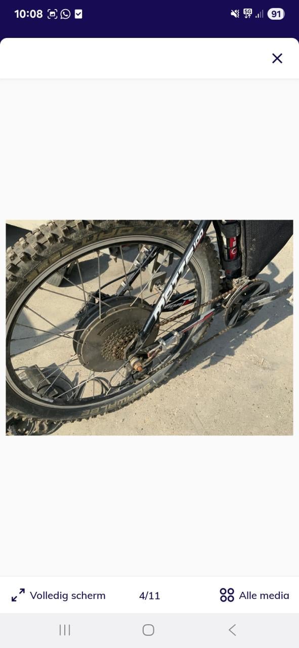 Mountainbike electrich